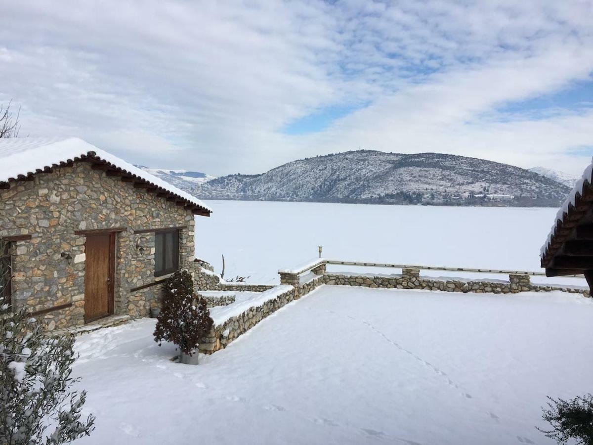 The Little Stone House By The Lake Kastoria Exterior foto
