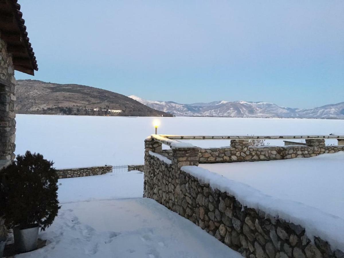 The Little Stone House By The Lake Kastoria Exterior foto